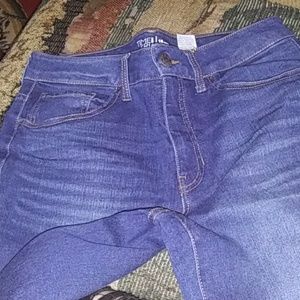 women's high rise skinny jeans